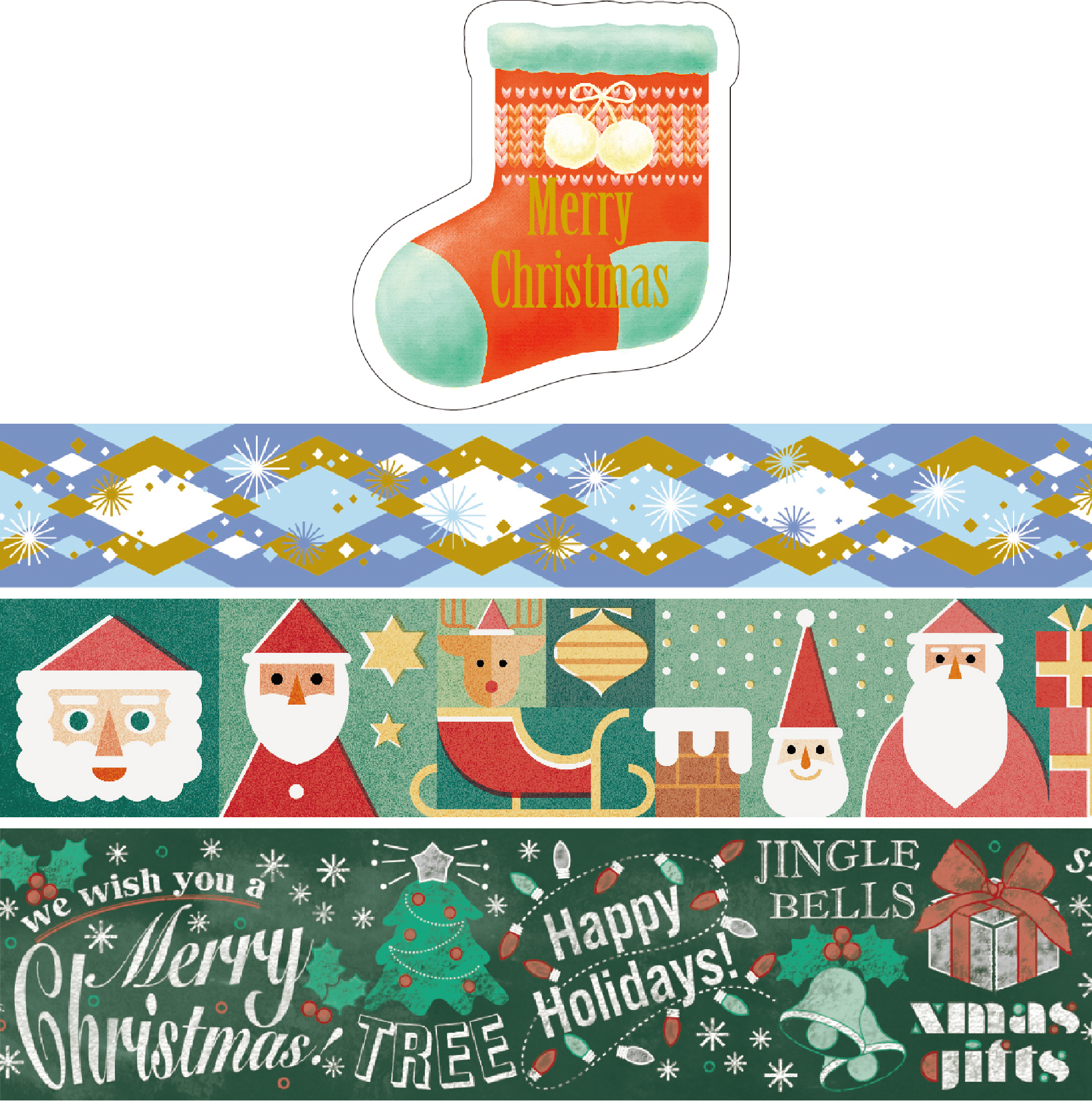 ○mtクリスマスセット2020 A | オンラインストア限定 | マスキング